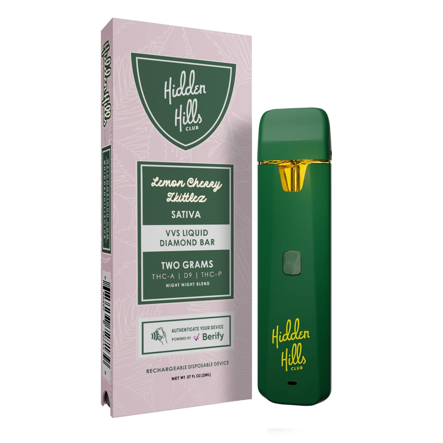Hidden Hills VVS Liquid Diamond 2g Disposable