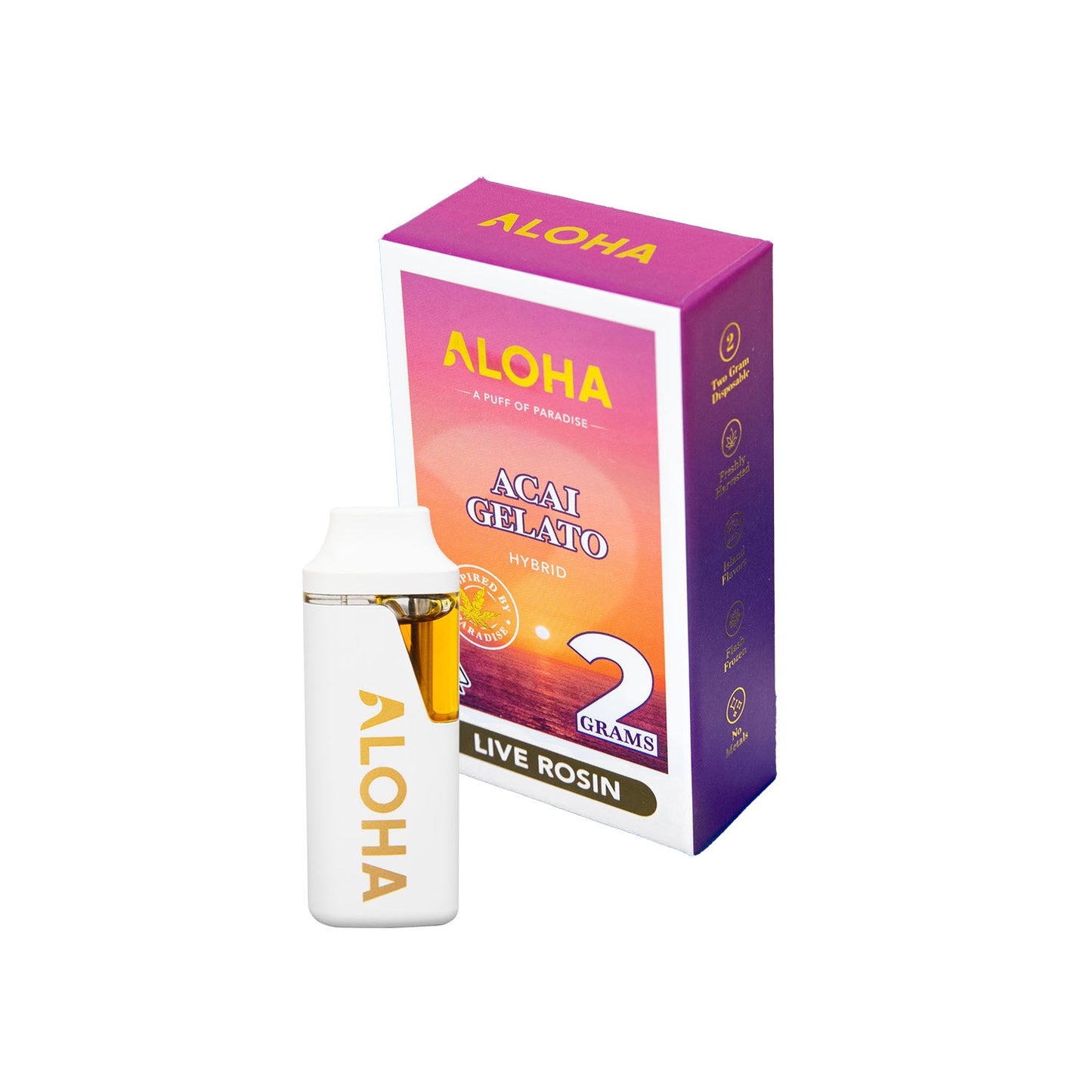 Aloha 2G Live Hash Rosin