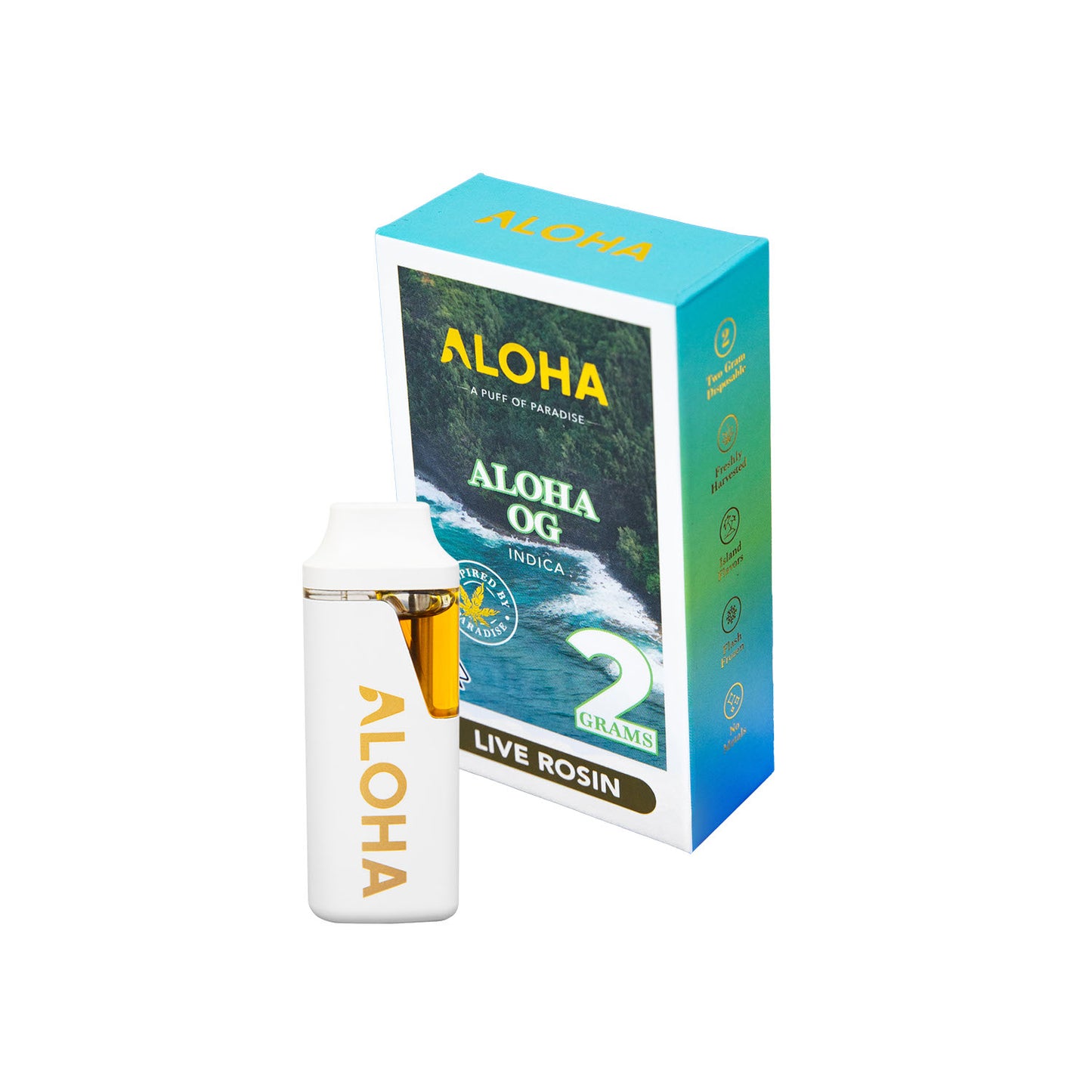 Aloha 2G Live Hash Rosin