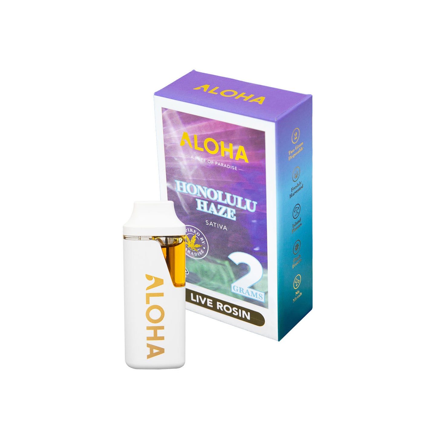 Aloha 2G Live Hash Rosin