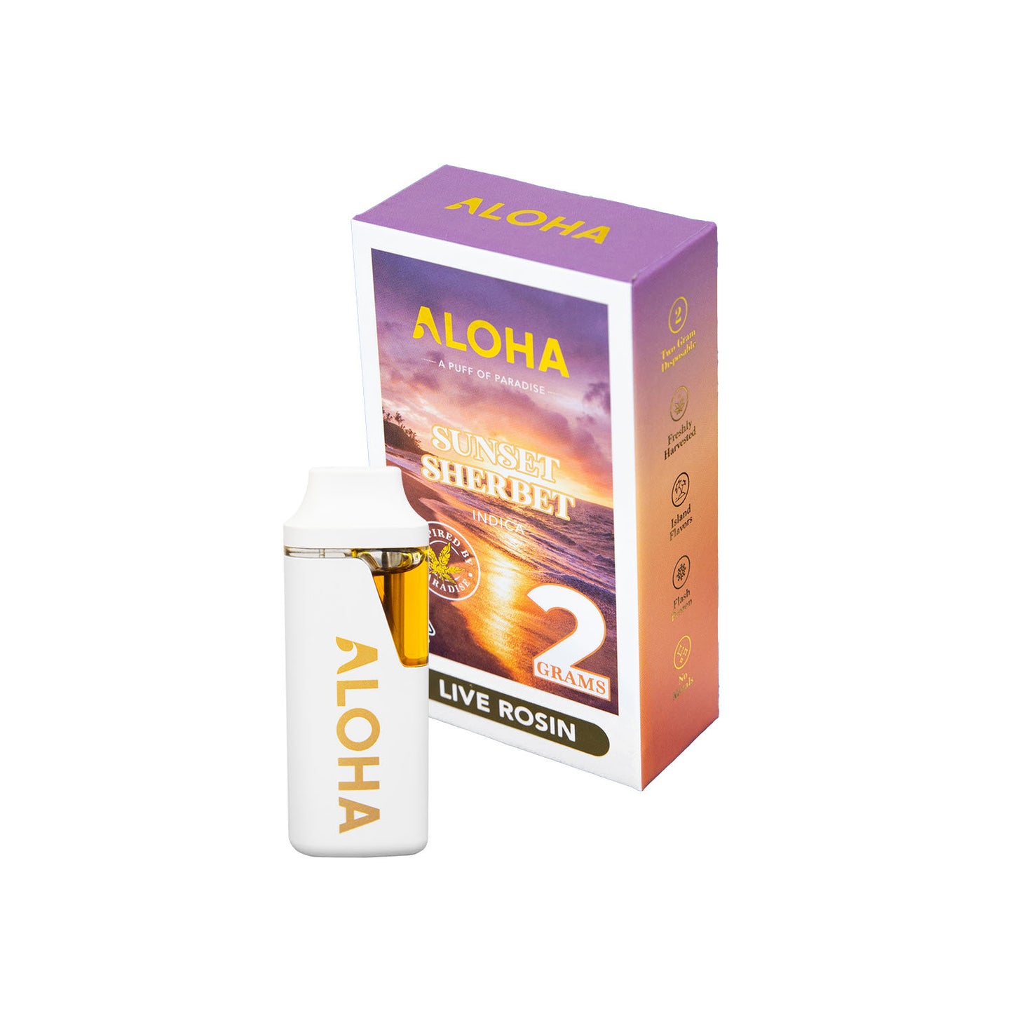 Aloha 2G Live Hash Rosin